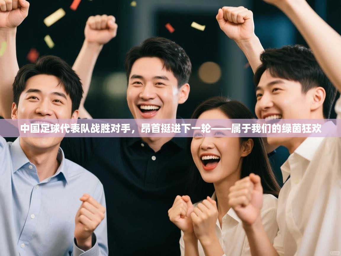 中国足球代表队战胜对手，昂首挺进下一轮——属于我们的绿茵狂欢